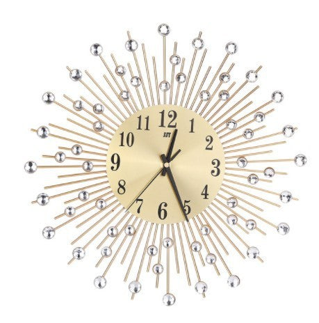 Reloj de pared de hierro forjado con personalidad