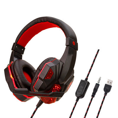 Casque Gaming Filaire Lumineux – Son Stéréo & 7.1 – Micro Intégré