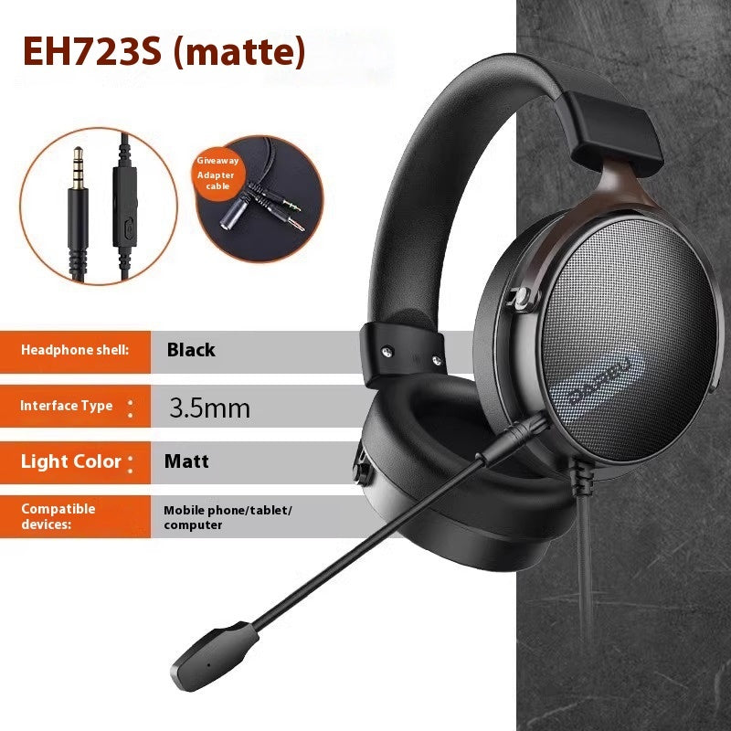 Kabelgebundenes Gaming-Headset mit Geräuschunterdrückung
