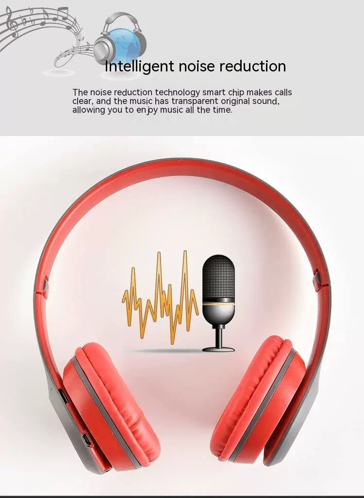 Auriculares Bluetooth P47 Diadema Plegable