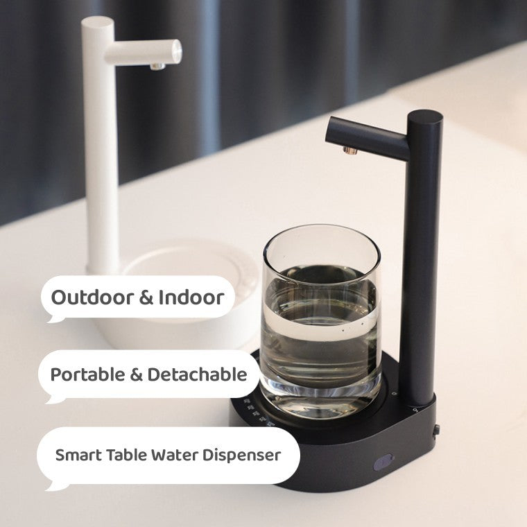 Schreibtischspender Elektrischer Wassergallonen-Automatik-Wasserspender Wiederaufladbarer Wasserspender