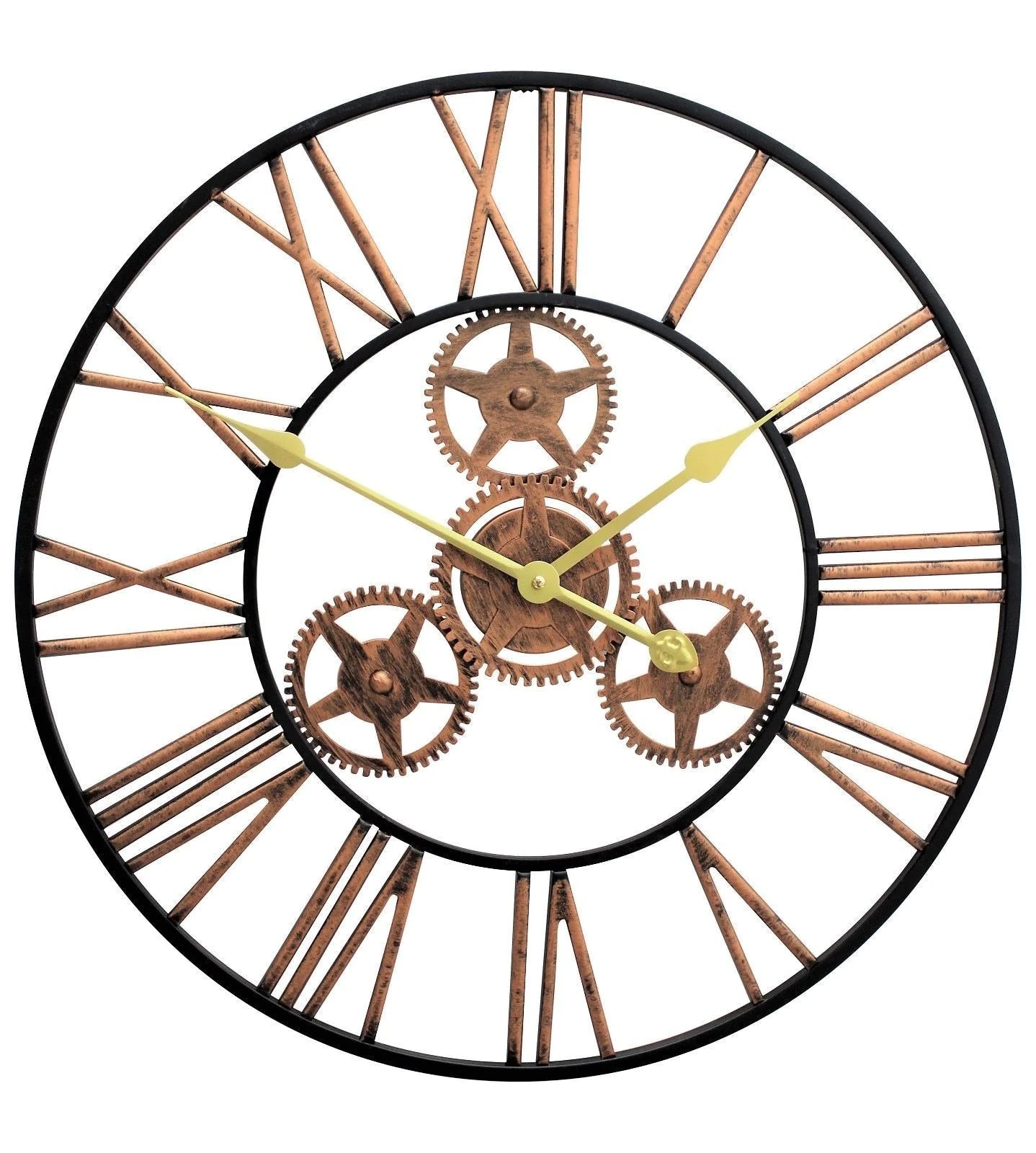 Lautlose Wanduhr in elegantem Design
