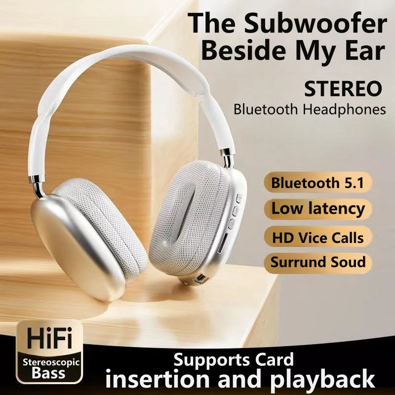 Kabellose P9 Bluetooth-Kopfhörer – Sport, Gaming und Reisen