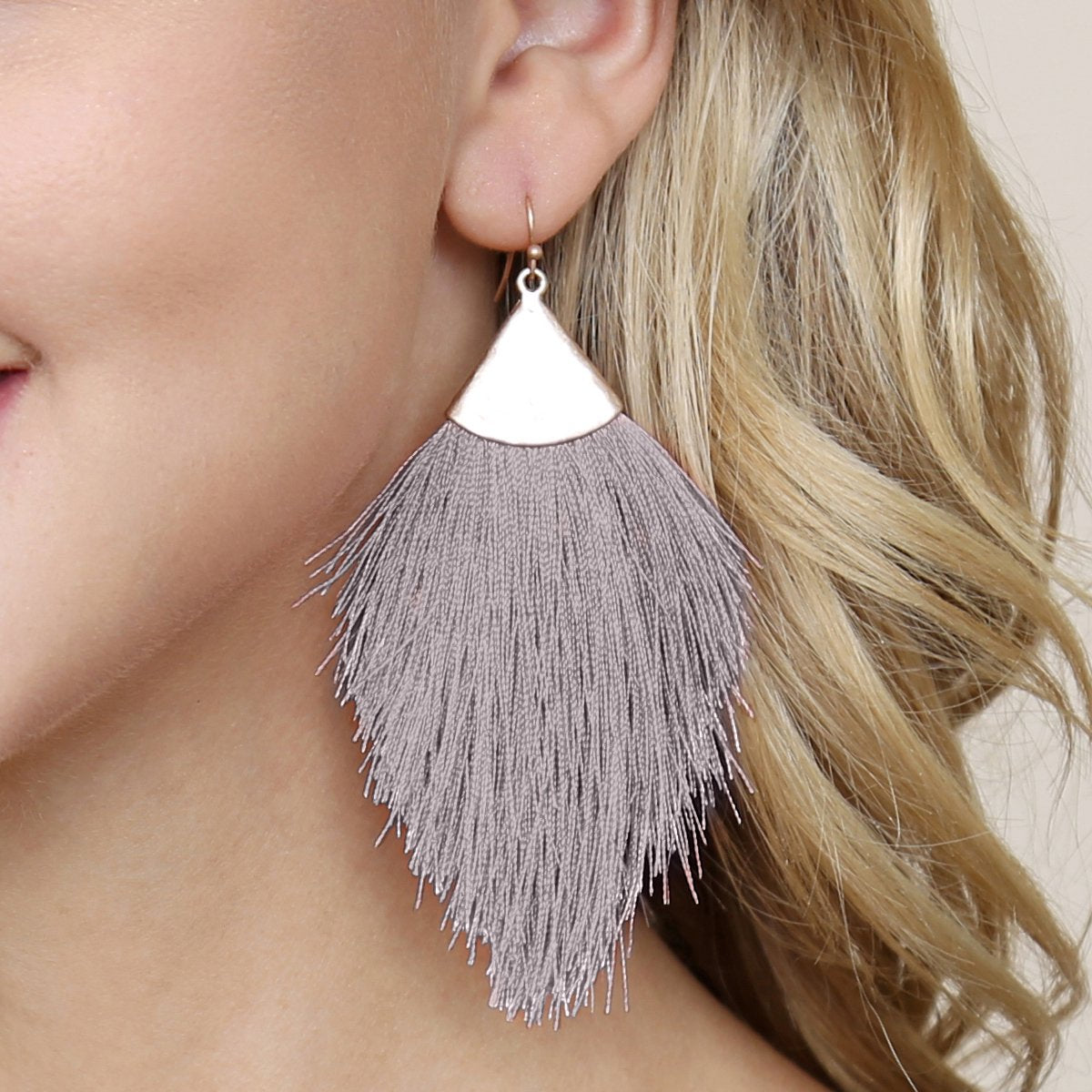 Tasseled earrings