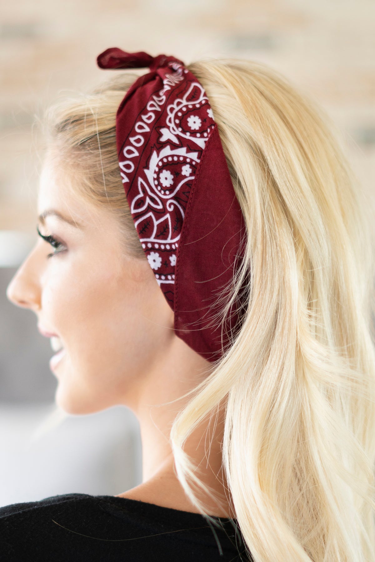 Bandana à motif Paisley