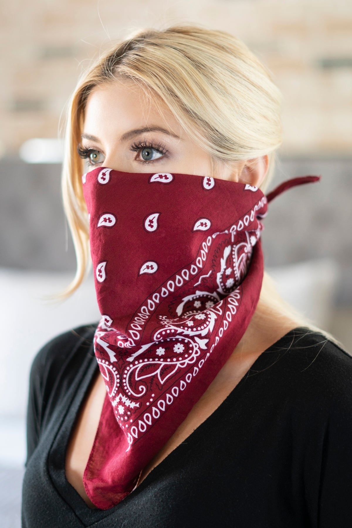Bandana à motif Paisley