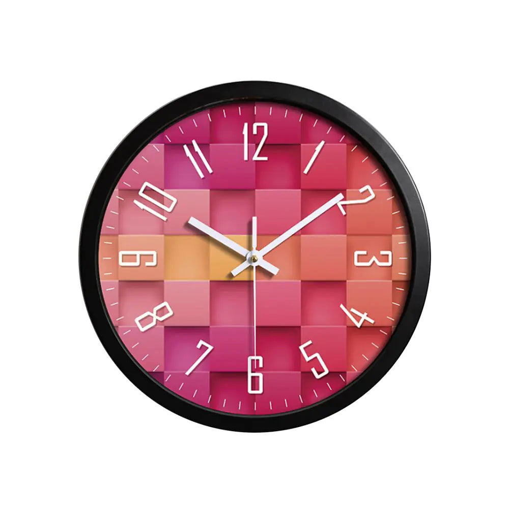 Elegante Quarzwanduhr