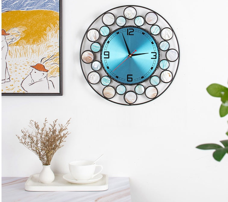 Reloj de pared Real Shell nórdico moderno minimalista