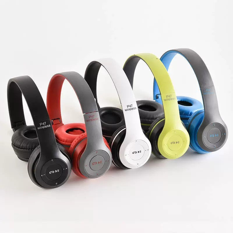 Auriculares Bluetooth P47 Diadema Plegable
