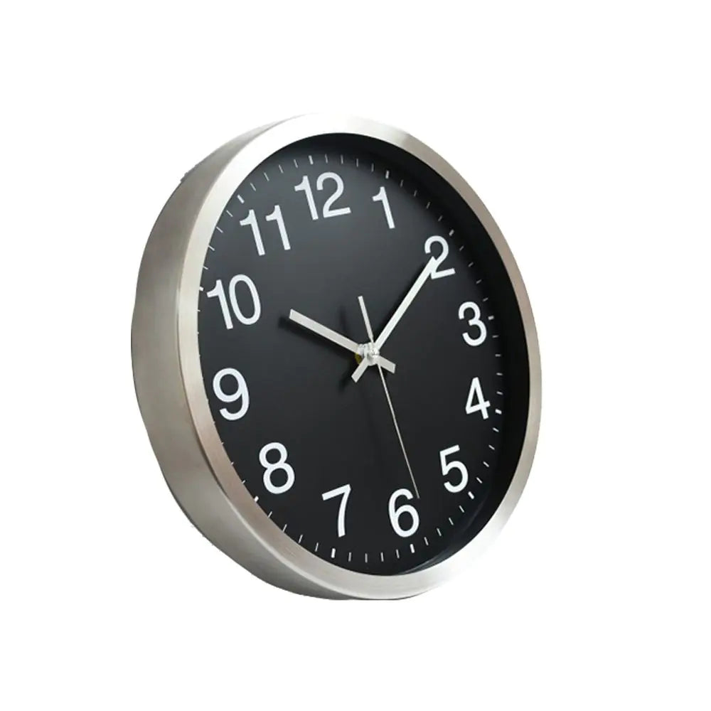 Elegante Quarzwanduhr