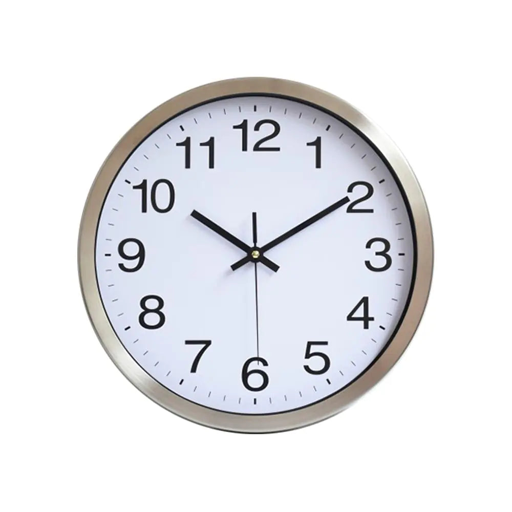 Elegante Quarzwanduhr