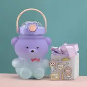 Kids Sip Bottle – 1 L mit Strohhalm und Tragegurt