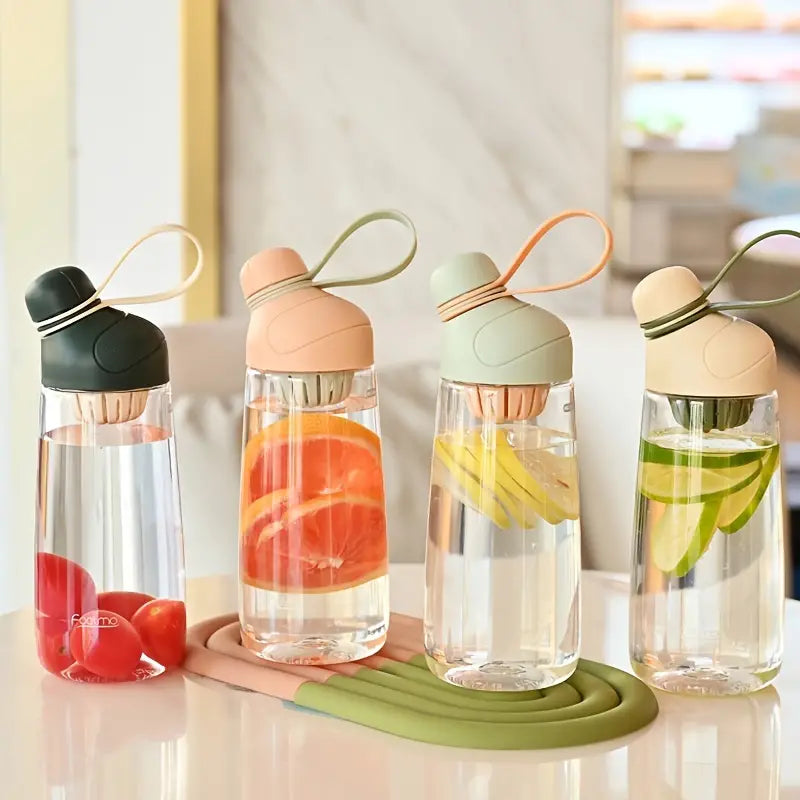 Tragbare 600-ml-Flasche – Mit integriertem Tee-Ei