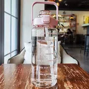 Gourde XXL 2 L – Plastique portable pour sport et voyage