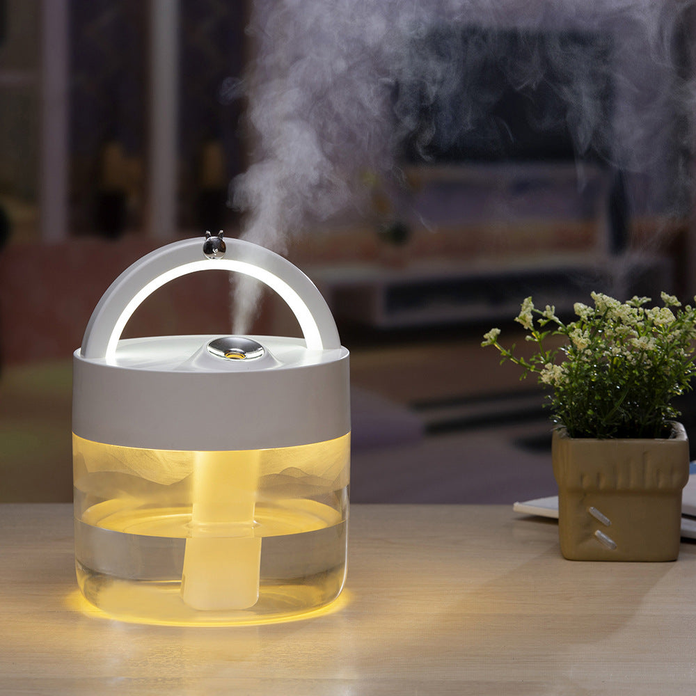 Humidificador con atenuación y silencio