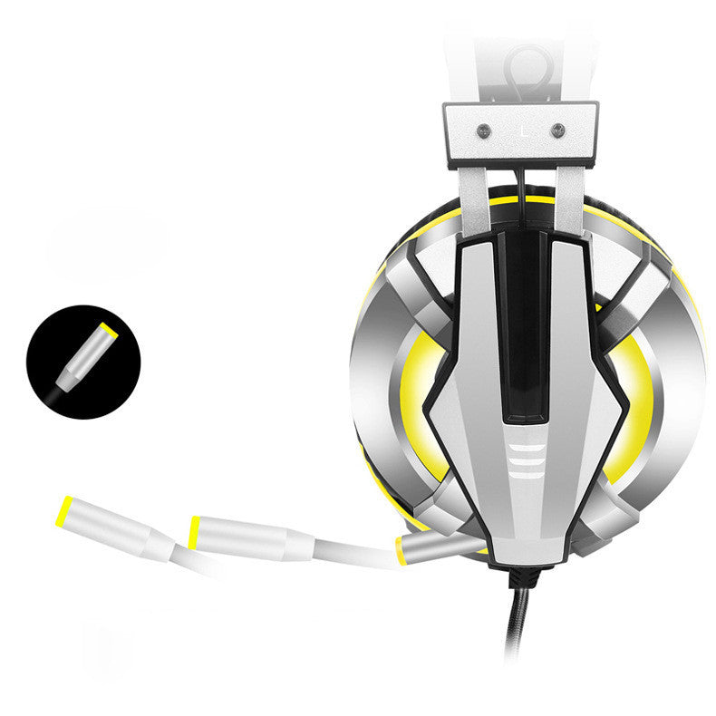 Auriculares gaming luminosos con diadema