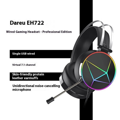 Kabelgebundenes Gaming-Headset mit Geräuschunterdrückung