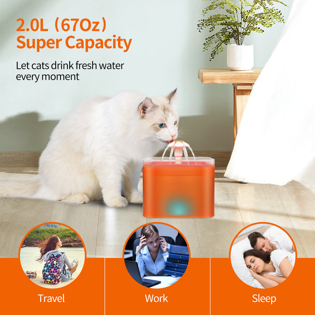Bebedero automático para mascotas CirculatingCat