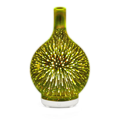 Humidificador de jarrón de cristal de colores 5V