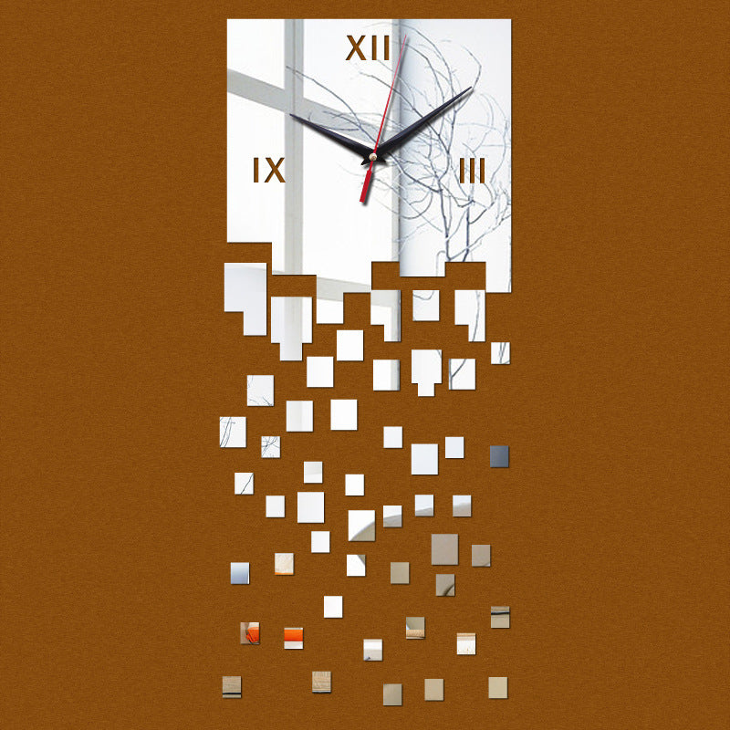 Reloj de pared acrílico DIY creativo de moda