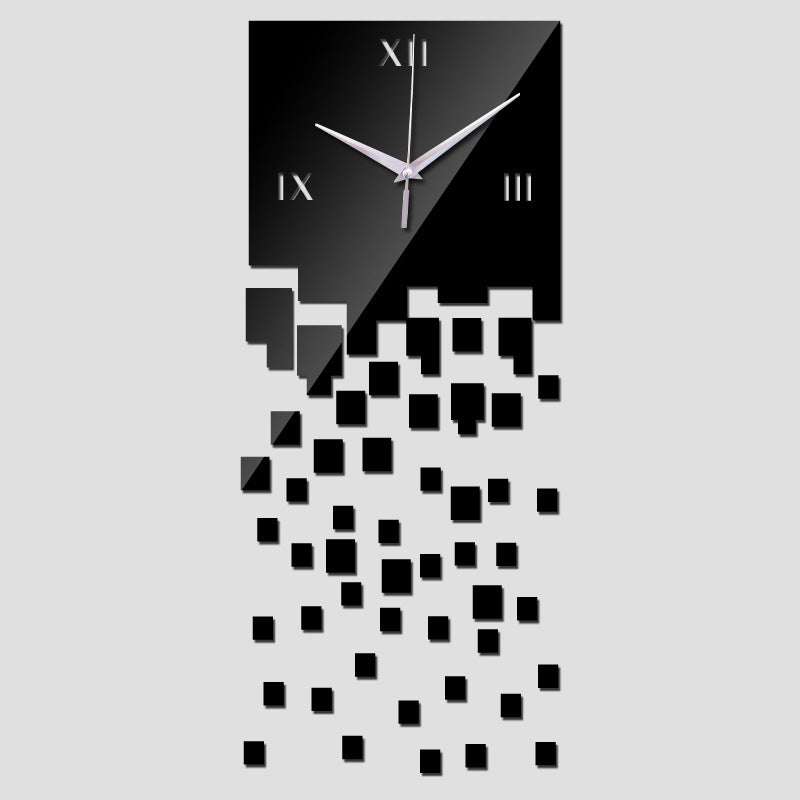 Reloj de pared acrílico DIY creativo de moda
