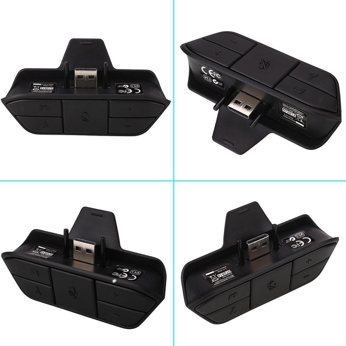 Adaptador para auriculares Convertidor de audífonos estéreo