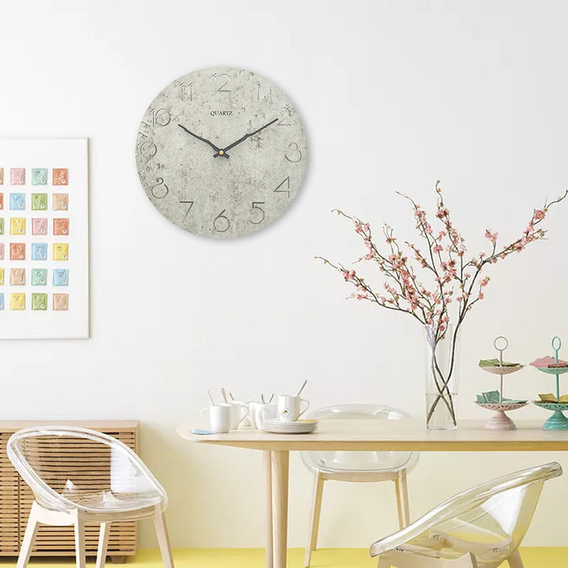 Reloj de Sala de Estar para el Hogar, Reloj de Pared Moderno de Moda