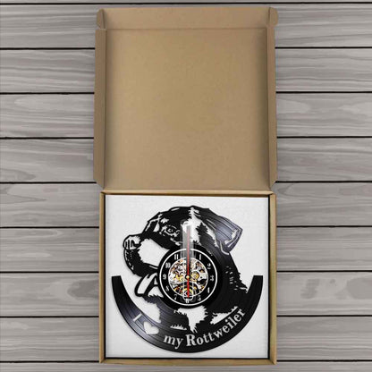 Reloj de pared de vinilo Reloj de pared de vinilo Reloj de pared creativo retro nostálgico Reloj de pared