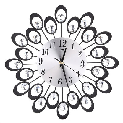 Reloj de pared de hierro forjado con personalidad