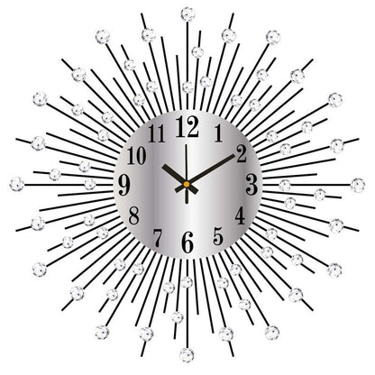 Reloj de pared de hierro forjado con personalidad