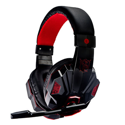 Kabelgebundenes Gaming-Headset mit Beleuchtung – Stereo- &amp; 7.1-Sound – Integriertes Mikrofon