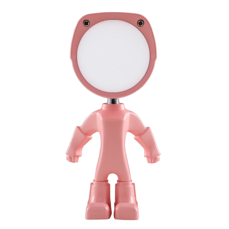 Mini-Nachtlicht, wiederaufladbare Schlafzimmerlampe, Augenschutz-Tischlampe