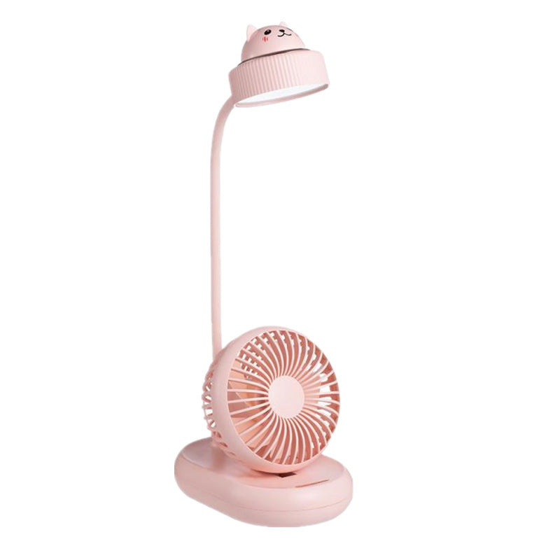 USB Mini-Ventilator LED-Tischlampe