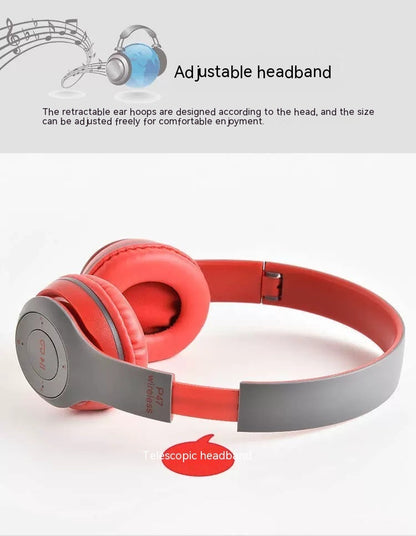 Auriculares Bluetooth P47 Diadema Plegable