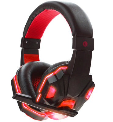 Kabelgebundenes Gaming-Headset mit Beleuchtung – Stereo- &amp; 7.1-Sound – Integriertes Mikrofon