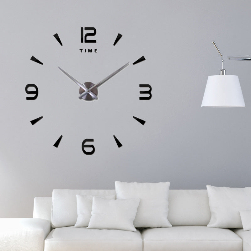 Reloj redondo acrílico 3D con pegatinas