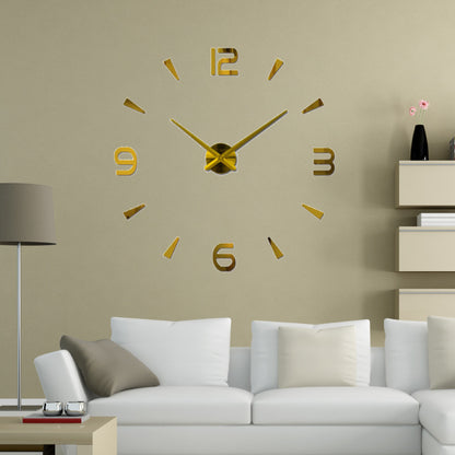 Reloj redondo acrílico 3D con pegatinas