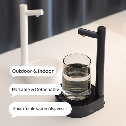 Schreibtischspender Elektrischer Wassergallonen-Automatik-Wasserspender Wiederaufladbarer Wasserspender