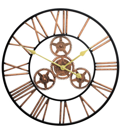 Horloge murale silencieuse au design élégant