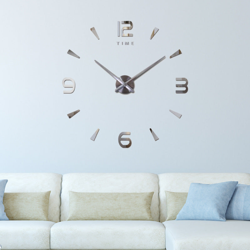 Reloj redondo acrílico 3D con pegatinas