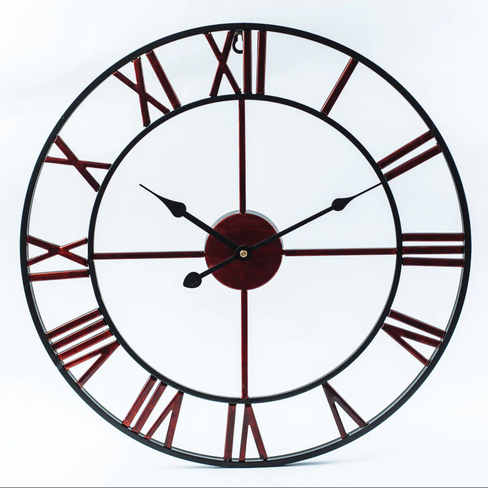 Horloge murale silencieuse au design élégant