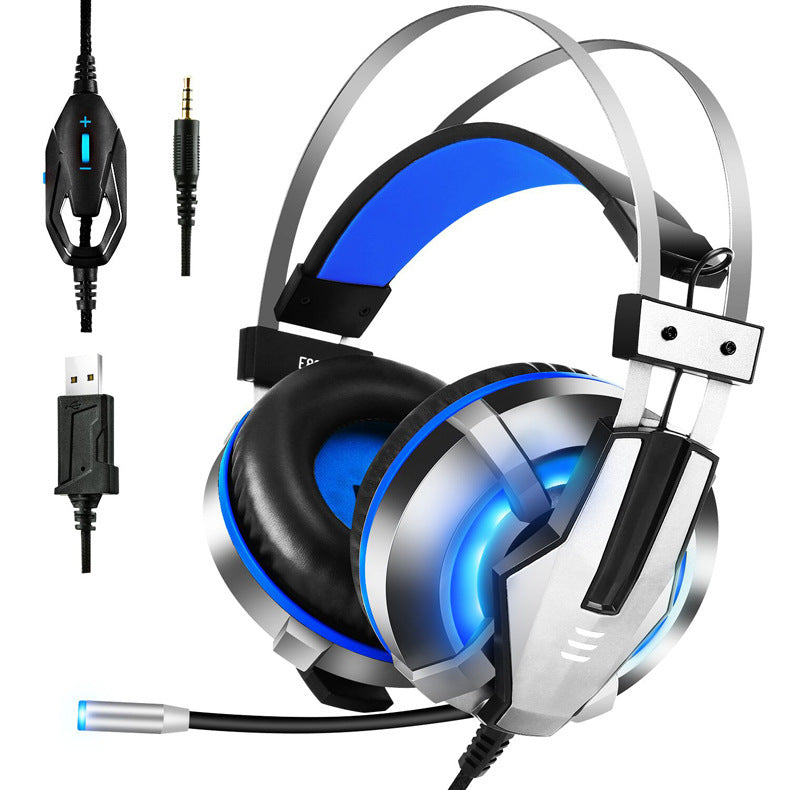 Auriculares gaming luminosos con diadema