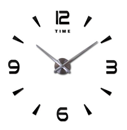 Reloj redondo acrílico 3D con pegatinas