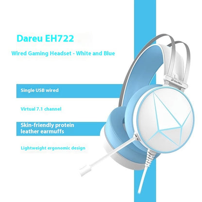 Kabelgebundenes Gaming-Headset mit Geräuschunterdrückung