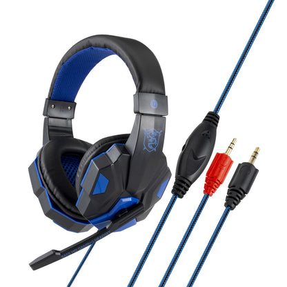 Kabelgebundenes Gaming-Headset mit Beleuchtung – Stereo- &amp; 7.1-Sound – Integriertes Mikrofon