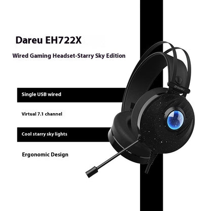 Kabelgebundenes Gaming-Headset mit Geräuschunterdrückung