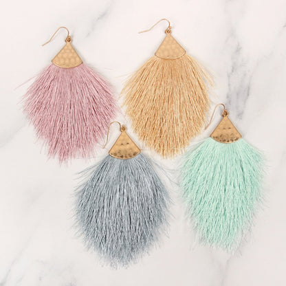 Tasseled earrings