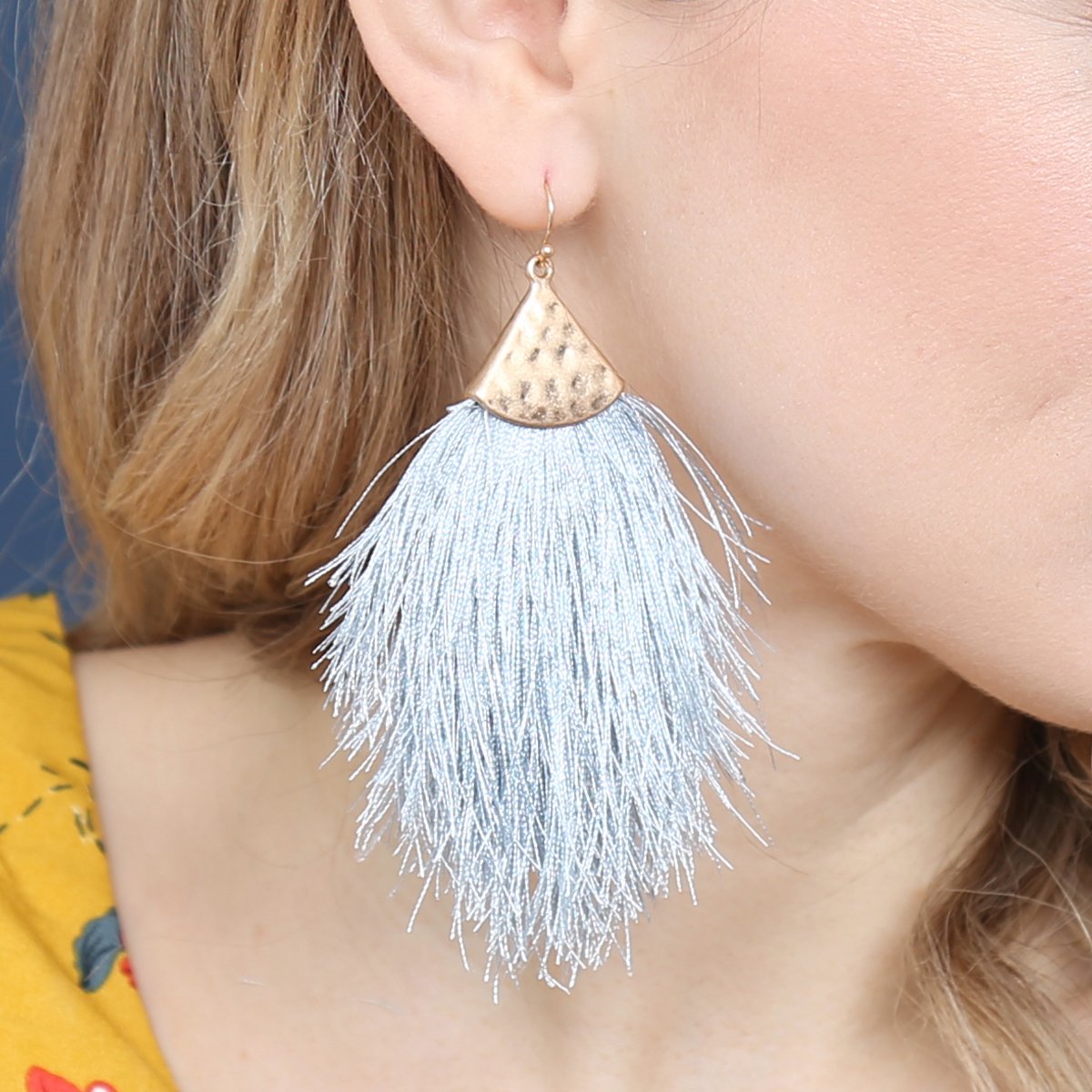 Tasseled earrings