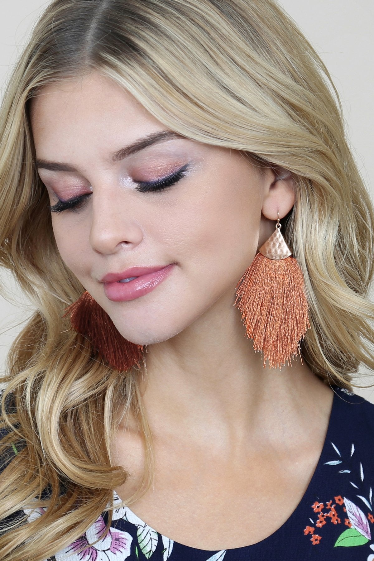Tasseled earrings