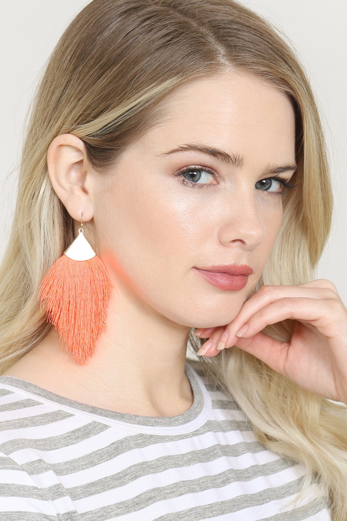 Tasseled earrings
